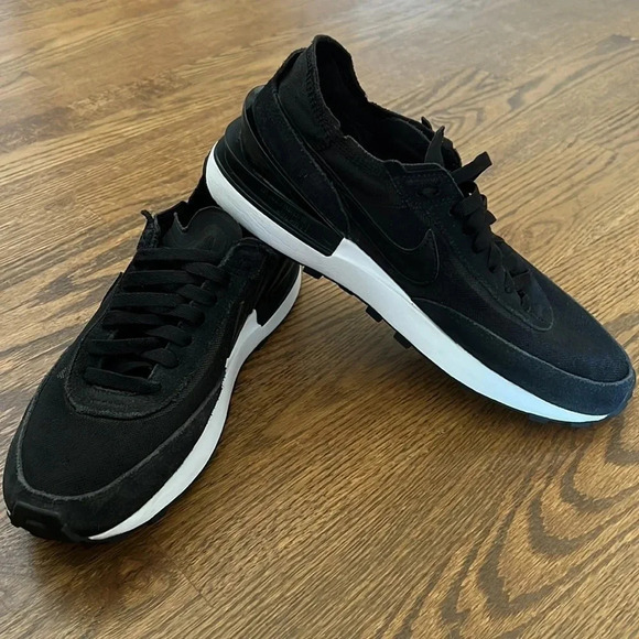 Nike Waffle One Black and White Men’s  size 8 - Picture 3 of 15